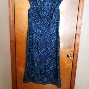 Alex Evenings Women's Blue Dress Size 12
